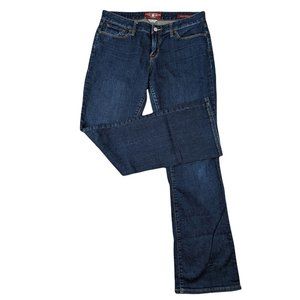 Lucky Brand Dark Wash Lola Boot Size 14/32 Long